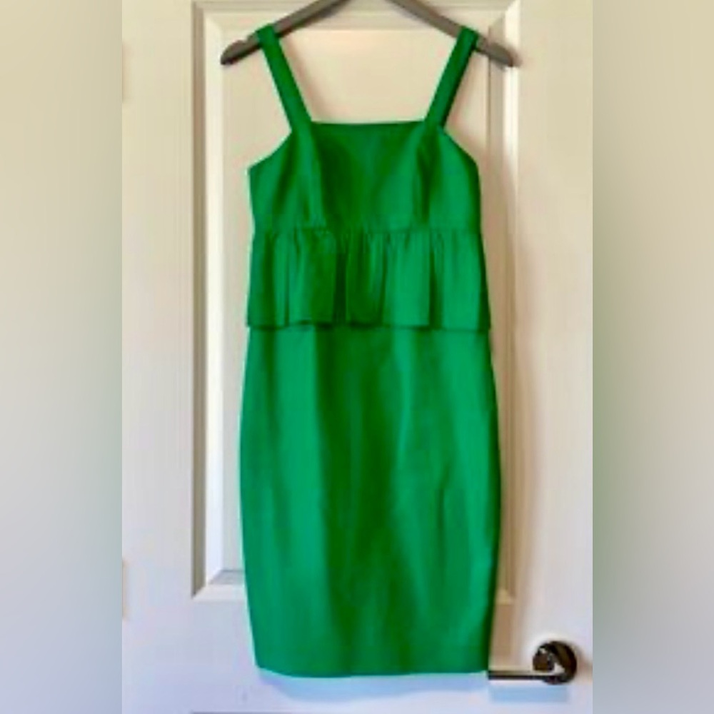 J. Crew Kelly Green Sheath Dress